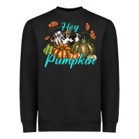 Black Hey Pumpkin Heavyweight Sweatshirt - texasbilliewilder