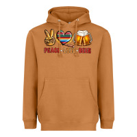 Meerkat peace love beer bbs Heavyweight Hoodie - BundleAndBundleShop