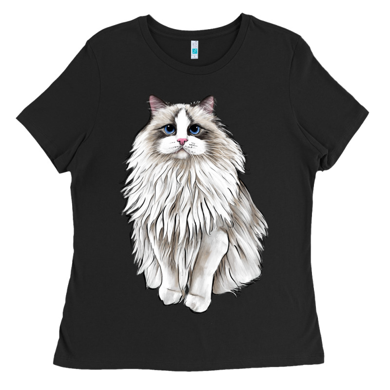 Ragdoll Cat Ladies Tee by LillyAllenDesigns | Teevron