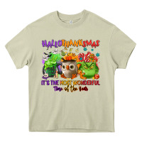 Mossy Hallothanksmas Heavy Core Tee - NancyCooperArtShop