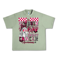Oil Green pink ghost breast cancer awareness Urban Heavy Tee - LillyAllenDesigns