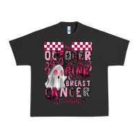 Pigment Black pink ghost breast cancer awareness Urban Heavy Tee - LillyAllenDesigns