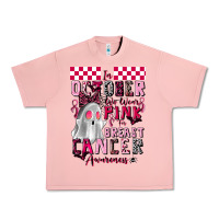 Salmon pink ghost breast cancer awareness Urban Heavy Tee - LillyAllenDesigns