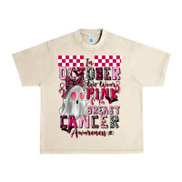 Sandshell pink ghost breast cancer awareness Urban Heavy Tee - LillyAllenDesigns