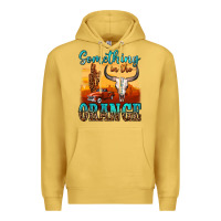 Antique Gold something in the orange Premium Hoodie - OliviaCreatesArt