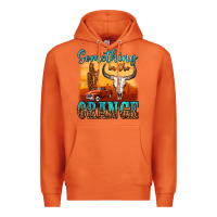 Carrot something in the orange Premium Hoodie - OliviaCreatesArt