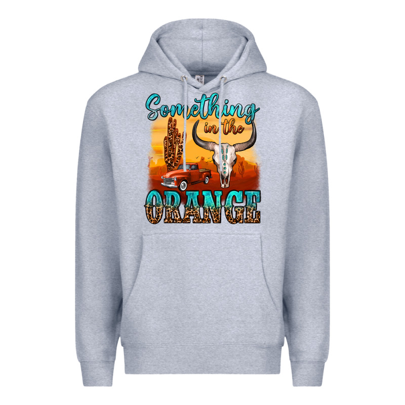 Something In The Orange Premium Hoodie by OliviaCreatesArt | Teevron