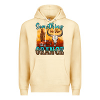 Pina Colada something in the orange Premium Hoodie - OliviaCreatesArt