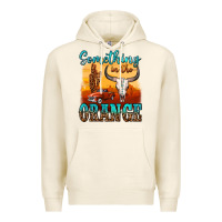 Tofu something in the orange Premium Hoodie - OliviaCreatesArt