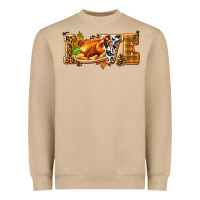 Mushroom Love with Turkey Heavyweight Sweatshirt - texasbilliewilder