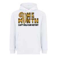 White one month can't hold our history Heavyweight Hoodie - FaDigitalArtStudio