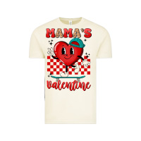 Vintage Arctic skater heart valentines day art Vintage Tee - LillyAllenDesigns