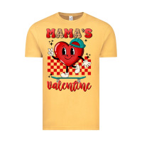 Vintage Mustard skater heart valentines day art Vintage Tee - LillyAllenDesigns