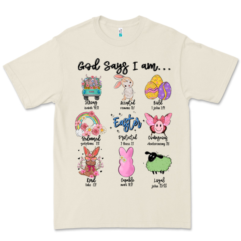 Gos Says ı Am Easter Premium Tee by MaliasSmallBusiness | Teevron