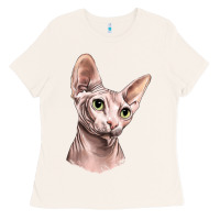 Bone Sphynx Cat Ladies Tee - LillyAllenDesigns