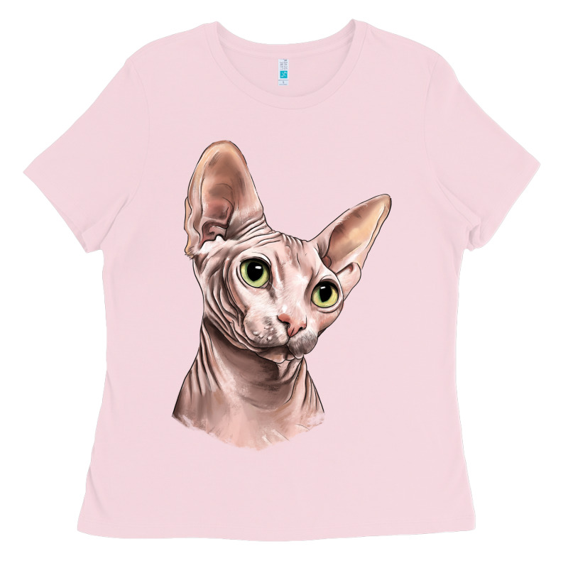 Sphynx Cat Ladies Tee by LillyAllenDesigns | Teevron