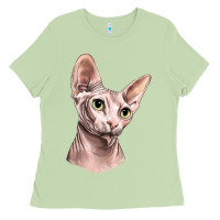 Matcha Sphynx Cat Ladies Tee - LillyAllenDesigns