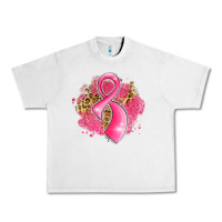 Lunar Rock breast cancer awareness ribbon with glitter pink l Urban Heavy Tee - LillyAllenDesigns