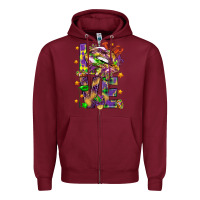 Burgundy Mardi Gras love lips Zipper Hoodie - HowdyJamesFarm