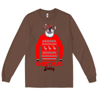 Chestnut Christmas Buldog Long Sleeve Tee - Bettercallsaul