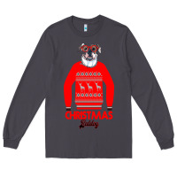 Smoke Christmas Buldog Long Sleeve Tee - Bettercallsaul