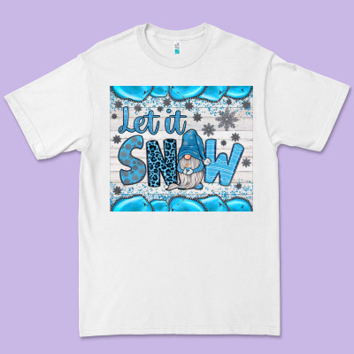 Let It Snow Premium Tee Designed By Jahusdesignshop