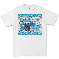 White let it snow Premium Tee - JahusDesignShop