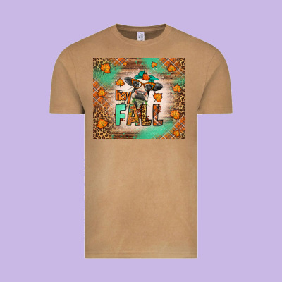 Western Hay Fall Cow Vintage Tee Designed By Lillyallendesigns