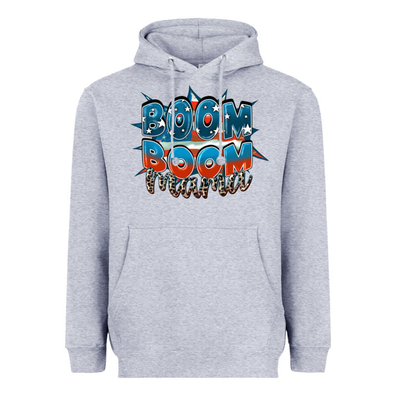 Boom Boom Mama Mother's Day Heavyweight Hoodie by FaDigitalArtStudio | Teevron
