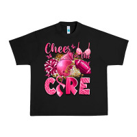 Black cheer for the cure breast cancer Urban Heavy Tee - LillyAllenDesigns