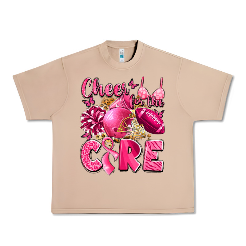 Cheer For The Cure Breast Cancer Urban Heavy Tee by LillyAllenDesigns | Teevron