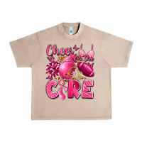 French Oak cheer for the cure breast cancer Urban Heavy Tee - LillyAllenDesigns