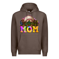 Coffee baseball mom Premium Hoodie - OliviaCreatesArt