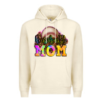 Sandshell baseball mom Premium Hoodie - OliviaCreatesArt