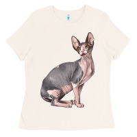 Bone Sphynx Cat Ladies Tee - LillyAllenDesigns