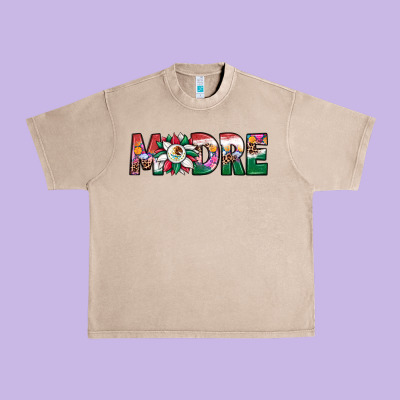 Mexican Flag Sunflower Madre Urban Heavy Tee Designed By Jahusdesignshop
