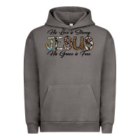Pigment Tornado His Love is Strong Jesus His Grace is Free Urban Hoodie - CowhideDigitalArt
