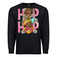 Black Hip Hop Easter Premium Sweatshirt - BundleAndBundleShop