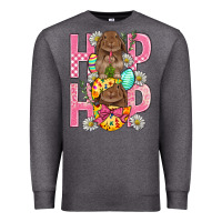 Charcoal Heather Hip Hop Easter Premium Sweatshirt - BundleAndBundleShop