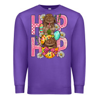 Purple Hip Hop Easter Premium Sweatshirt - BundleAndBundleShop