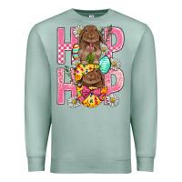 Seafoam Hip Hop Easter Premium Sweatshirt - BundleAndBundleShop
