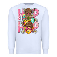 White Hip Hop Easter Premium Sweatshirt - BundleAndBundleShop