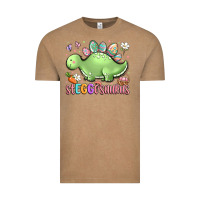 Vintage Coffee easter stegosaurus delight Vintage Tee - LillyAllenDesigns