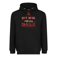 Black Hot mess express mama Mother's Day Heavyweight Hoodie - FaDigitalArtStudio