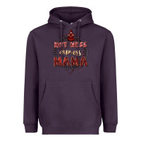 Plum Hot mess express mama Mother's Day Heavyweight Hoodie - FaDigitalArtStudio