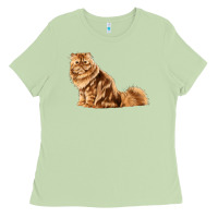Matcha Persian Cat Ladies Tee - LillyAllenDesigns