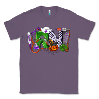 Lavender Halloween RN Registered Nurse Classic Tee - LillyAllenDesigns