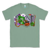 Sage Halloween RN Registered Nurse Classic Tee - LillyAllenDesigns