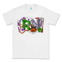 White Halloween RN Registered Nurse Classic Tee - LillyAllenDesigns