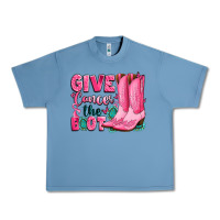 Pebble Blue give cancer the boot Urban Heavy Tee - LillyAllenDesigns